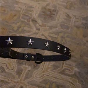 Brand New Star Studded black belt